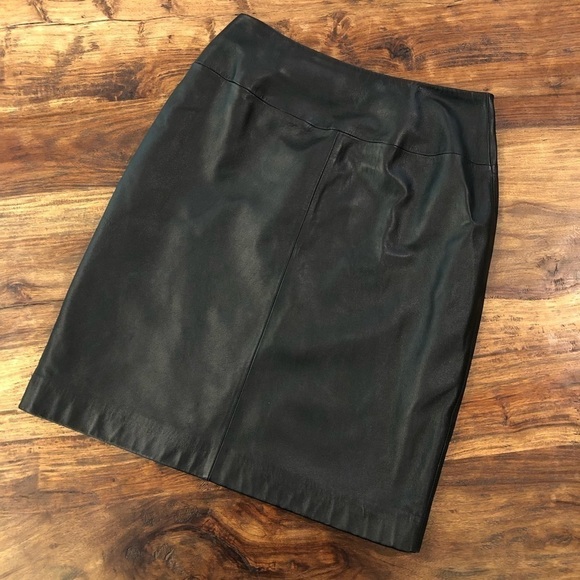 Valerie by Valerie Stevens Leather Mini Skirt 2P - Picture 2 of 5
